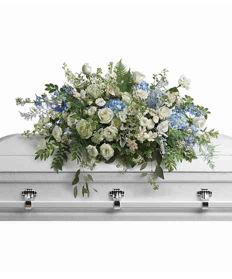 Forever Remembered Casket Spray